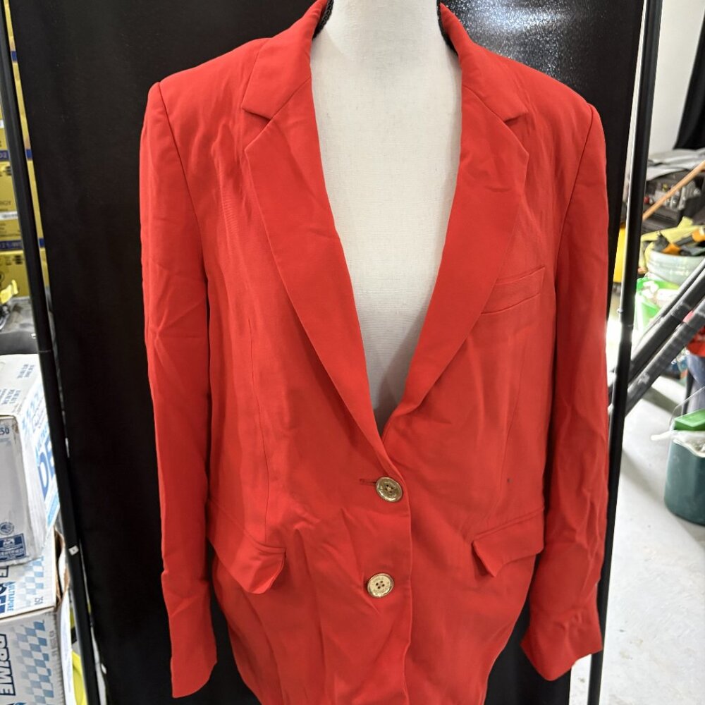 Micheal Kors Red Mensy Blazer